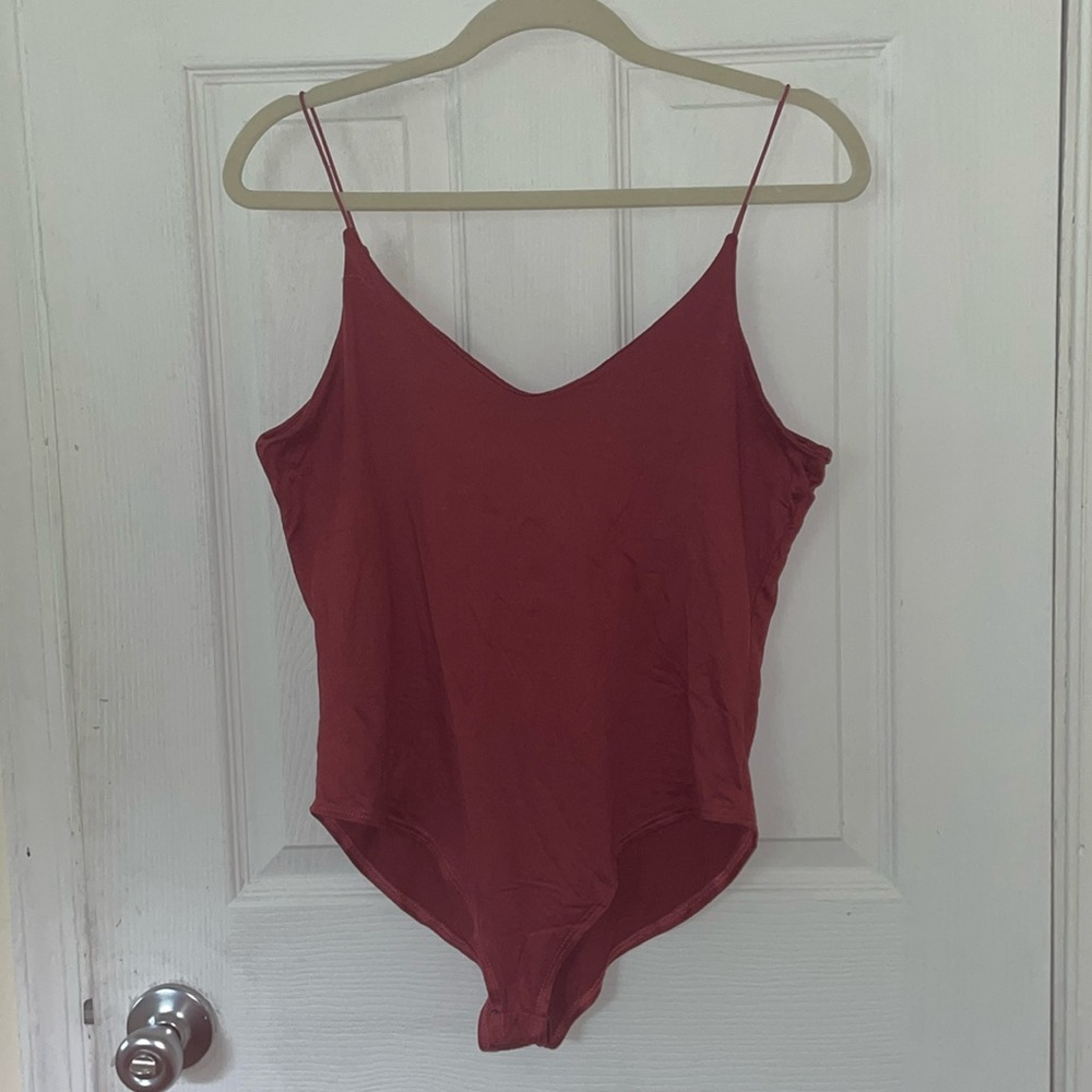 V Neck Bodysuit